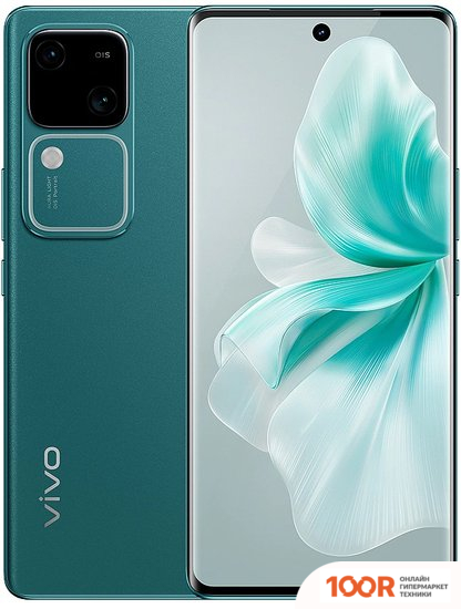 Мобильный телефон Vivo V30 12GB/256GB МЕЖДУНАРОДНАЯ ВЕРСИЯ (ИЗУМРУДНЫЙ ЛЕС) (161454)