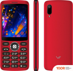 Мобильный телефон Vertex D571 (КРАСНЫЙ) (161351)