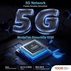 Мобильный телефон Unihertz TANK 3S 16GB/512GB (ЧЕРНЫЙ/СЕРЫЙ) (161315)