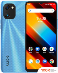 Мобильный телефон Umidigi POWER 7S 4GB/64GB (СИНИЙ) (161274)