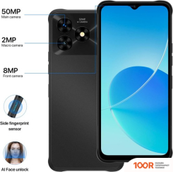 Мобильный телефон Umidigi G5 MECHA 8GB/128GB (ЧЕРНЫЙ) (161266)