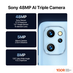 Мобильный телефон Umidigi F3 8GB/128GB (СЕРЕБРИСТЫЙ) (161249)