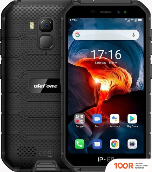 Мобильный телефон Ulefone ARMOR X7 PRO (ЧЕРНЫЙ) (161122)