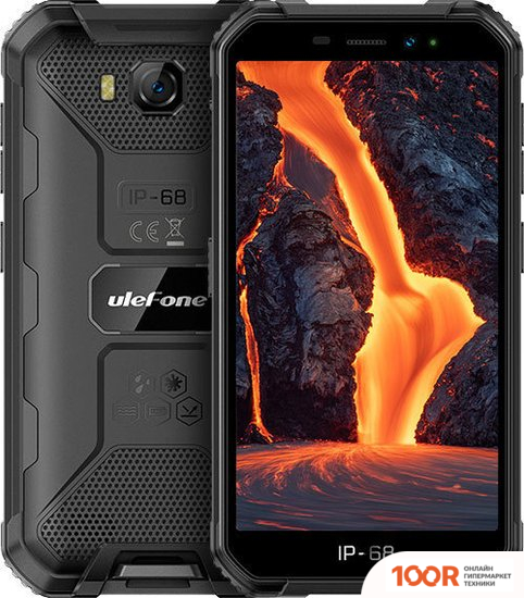 Мобильный телефон Ulefone ARMOR X6 PRO (ЧЕРНЫЙ) (161118)