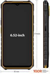 Мобильный телефон Ulefone ARMOR X13 4GB/64GB (ЧЕРНЫЙ) (161109)