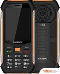 Мобильный телефон TeXet TM-D412 (ЧЕРНЫЙ/ОРАНЖЕВЫЙ) (161031)