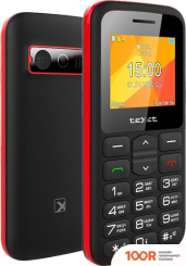 Мобильный телефон TeXet TM-B323 (ЧЕРНЫЙ/КРАСНЫЙ) (161015)