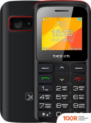 Мобильный телефон TeXet TM-B323 (ЧЕРНЫЙ/КРАСНЫЙ) (161015)