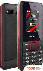 Мобильный телефон TeXet TM-207 (ЧЕРНЫЙ/КРАСНЫЙ) (160971)