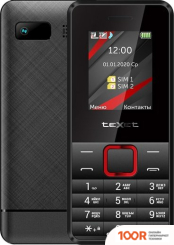Мобильный телефон TeXet TM-207 (ЧЕРНЫЙ/КРАСНЫЙ) (160971)