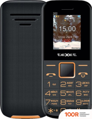 Мобильный телефон TeXet TM-202 (ЧЕРНЫЙ) (160969)
