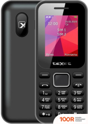 Мобильный телефон TeXet TM-122 (ЧЕРНЫЙ) (160965)