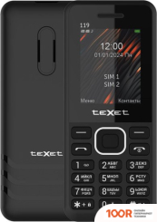 Мобильный телефон TeXet TM-119 (ЧЕРНЫЙ) (160963)