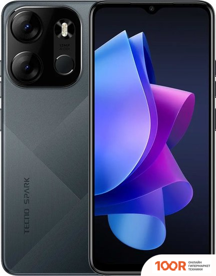 Мобильный телефон Tecno SPARK GO 2023 4GB/64GB (ЧЕРНЫЙ) (160948)