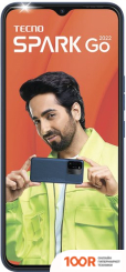 Мобильный телефон Tecno SPARK GO 2022 2GB/32GB (АТЛАНТИЧЕСКИЙ СИНИЙ) (160941)