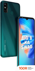 Мобильный телефон Tecno SPARK 6 GO 3GB/64GB (ВОДЯНОЙ СИНИЙ) (160905)