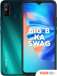 Мобильный телефон Tecno SPARK 6 GO 3GB/64GB (ВОДЯНОЙ СИНИЙ) (160905)
