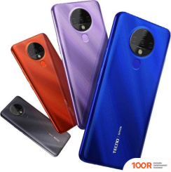 Мобильный телефон Tecno SPARK 6 4GB/128GB (СИНИЙ ОКЕАН) (160895)