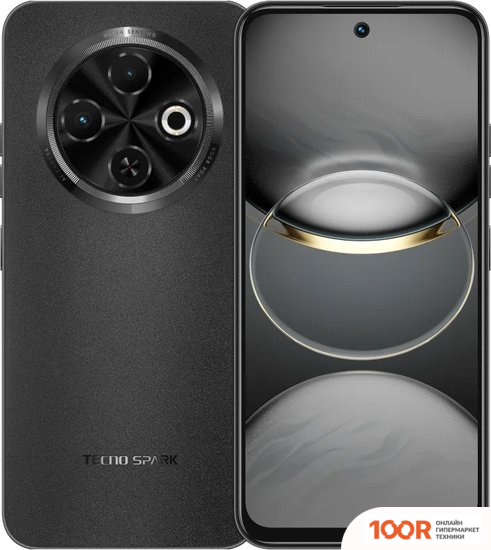 Мобильный телефон Tecno SPARK 30C 6GB/128GB (ЧЕРНЫЙ) (160863)