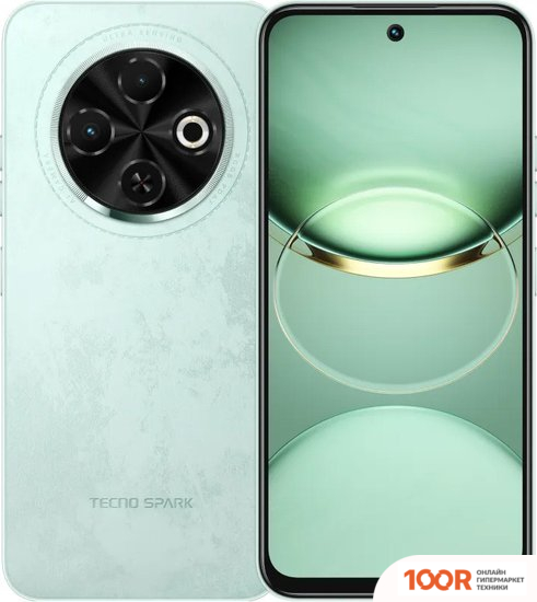 Мобильный телефон Tecno SPARK 30C 6GB/128GB (МЯТНО-ЗЕЛЕНЫЙ) (160862)