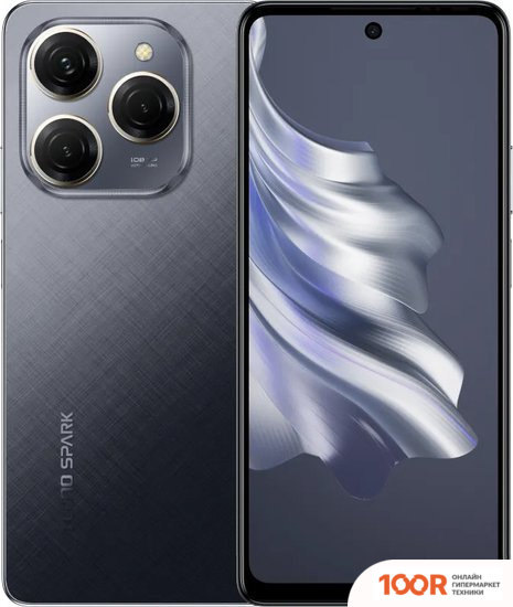Мобильный телефон Tecno SPARK 20 PRO 8GB/256GB (ЧЕРНОЕ СИЯНИЕ) (160832)