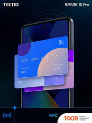 Мобильный телефон Tecno SPARK 10 PRO 8GB/256GB (ЖЕМЧУЖНЫЙ БЕЛЫЙ) (160810)