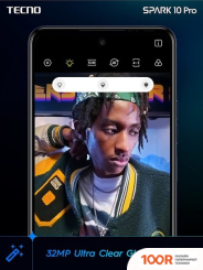 Мобильный телефон Tecno SPARK 10 PRO 8GB/128GB (ЖЕМЧУЖНЫЙ БЕЛЫЙ) (160808)