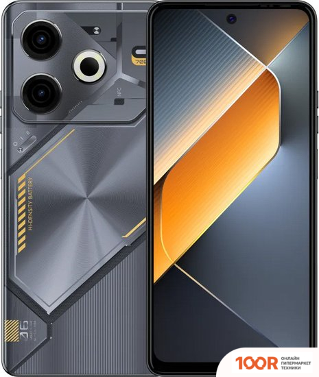 Мобильный телефон Tecno POVA 6 NEO 8GB/128GB (ЧЕРНЫЙ МЕТЕОРИТ) (160774)