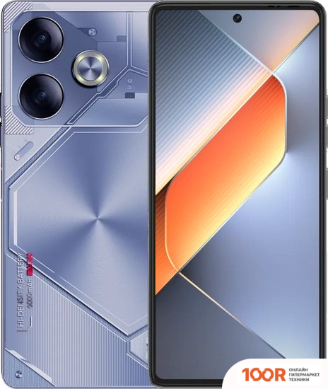 Мобильный телефон Tecno POVA 6 12GB/256GB (ГОЛУБАЯ ЗВЕЗДА) (160766)