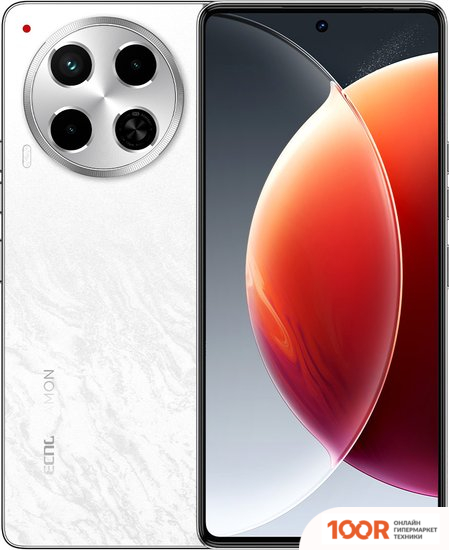 Мобильный телефон Tecno CAMON 30 8GB/256GB (БЕЛАЯ СОЛЬ) (160687)
