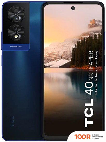 Мобильный телефон TCL 40 NXTPAPER 8GB/256GB (ПОЛУНОЧНЫЙ СИНИЙ) (160610)