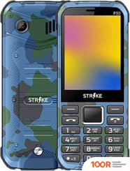Мобильный телефон Strike P30 (СИНИЙ КАМУФЛЯЖ) (160557)