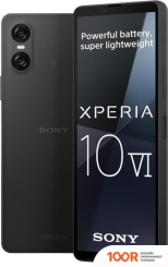 Мобильный телефон Sony XPERIA 10 VI XQ-ES72 8GB/128GB (ЧЕРНЫЙ) (160472)