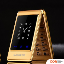 Мобильный телефон Satrend A15 (ЗОЛОТИСТЫЙ) (160393)