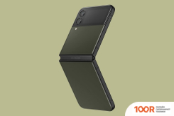 Мобильный телефон Samsung GALAXY Z FLIP4 BESPOKE EDITION 8GB/256GB (ЧЕРНЫЙ/ХАКИ) (160289)