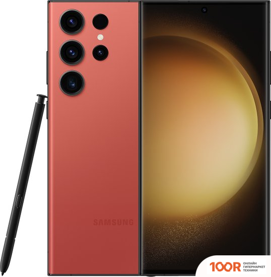 Мобильный телефон Samsung GALAXY S23 ULTRA SM-S918U1 12GB/512GB (КРАСНЫЙ) (160006)