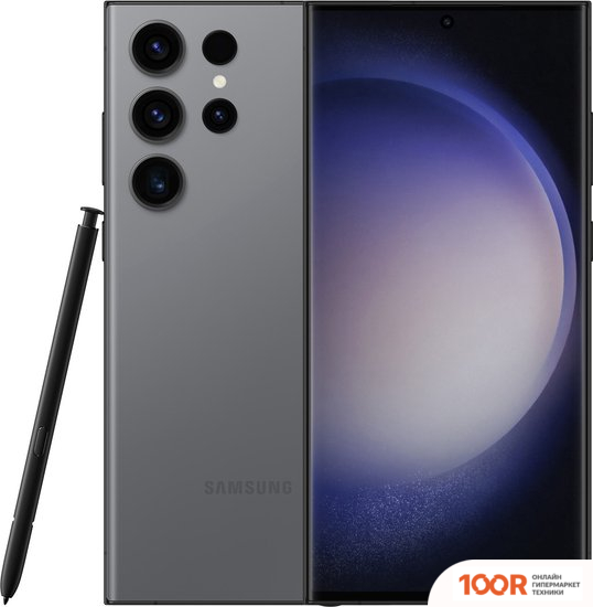 Мобильный телефон Samsung GALAXY S23 ULTRA SM-S918U1 12GB/512GB (ГРАФИТ) (160004)