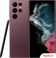 Мобильный телефон Samsung GALAXY S22 ULTRA 5G SM-S908E/DS 12GB/512GB (БУРГУНДИ) (159861)