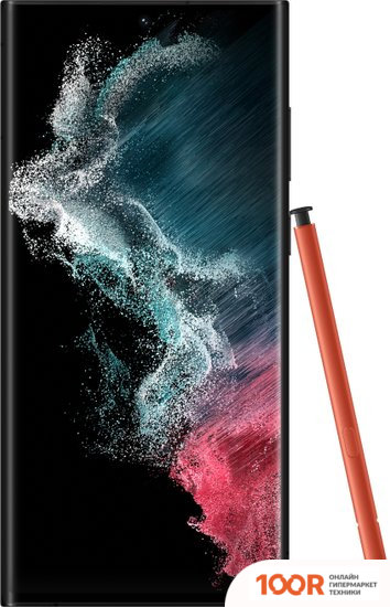 Мобильный телефон Samsung GALAXY S22 ULTRA 5G SM-S908B/DS 12GB/128GB (БУРГУНДИ) (159809)