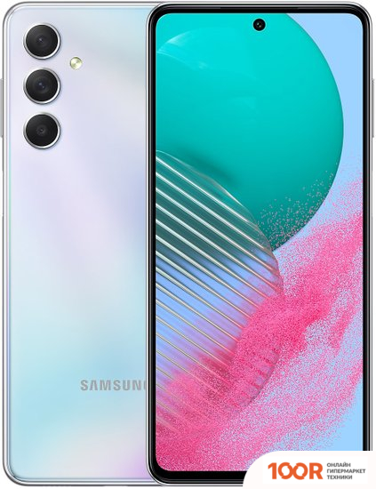 Мобильный телефон Samsung GALAXY M54 5G 8GB/128GB EXYNOS (СЕРЕБРИСТЫЙ, БЕЗ SAMSUNG PAY) (159381)