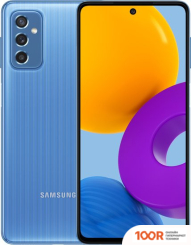 Мобильный телефон Samsung GALAXY M52 5G SM-M526B/DS 8GB/128GB (ГОЛУБОЙ) (159376)
