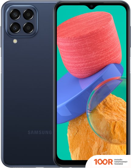 Мобильный телефон Samsung GALAXY M33 5G SM-M336B/DS 6GB/128GB (СИНИЙ) (159360)