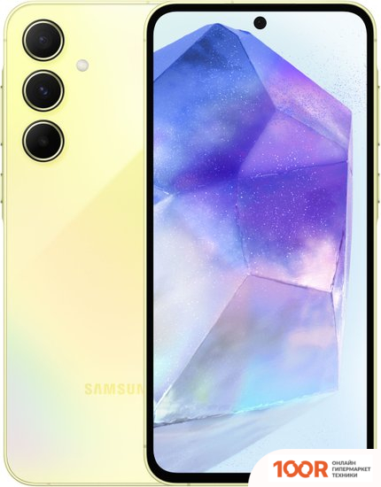 Мобильный телефон Samsung GALAXY A55 SM-A5560 12GB/256GB (ЖЕЛТЫЙ) (159193)