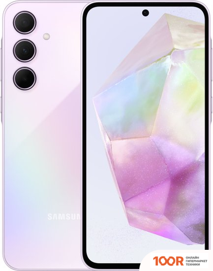 Мобильный телефон Samsung GALAXY A35 SM-A356E 8GB/128GB (ЛИЛОВЫЙ) (159043)