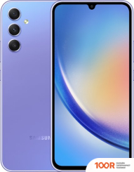 Мобильный телефон Samsung GALAXY A34 5G SM-A346E/DSN 8GB/128GB (ЛАВАНДОВЫЙ) (159030)