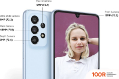 Мобильный телефон Samsung GALAXY A33 5G SM-A336E/DSN 6GB/128GB (БЕЛЫЙ) (159016)