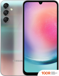 Мобильный телефон Samsung GALAXY A24 SM-A245F/DSN 8GB/128GB (СЕРЕБРИСТЫЙ) (158953)