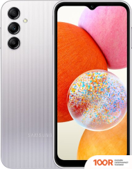 Мобильный телефон Samsung GALAXY A14 SM-A145F/DSN MEDIATEK HELIO G80 4GB/128GB (СЕРЕБРИСТЫЙ) (158846)