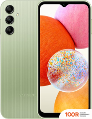 Мобильный телефон Samsung GALAXY A14 SM-A145F/DSN EXYNOS 850 4GB/128GB (СВЕТЛО-ЗЕЛЕНЫЙ) (158838)