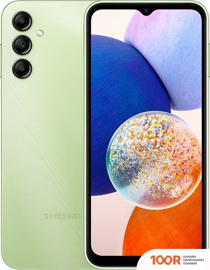 Мобильный телефон Samsung GALAXY A14 5G SM-A146P 6GB/128GB (СВЕТЛО-ЗЕЛЕНЫЙ) (158835)